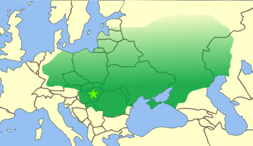 中央アジアのステップから現代のドイツ、ドナウ川からバルト海にまで広がるフン帝国
