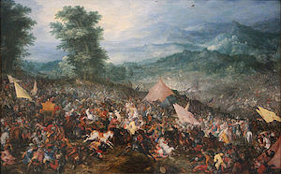 イッソスの戦いの絵画