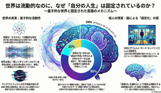世界はもっと「流動的」でいい。なぜあなたの人生だけが、ガチガチに固定されていると感じるのか？