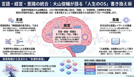 【衝撃】英語・経営・意識が一つに繋がる？「人生のOS」を書き換えるための4つのパラダイムシフト